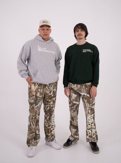 The World Needs You Camo Cargos