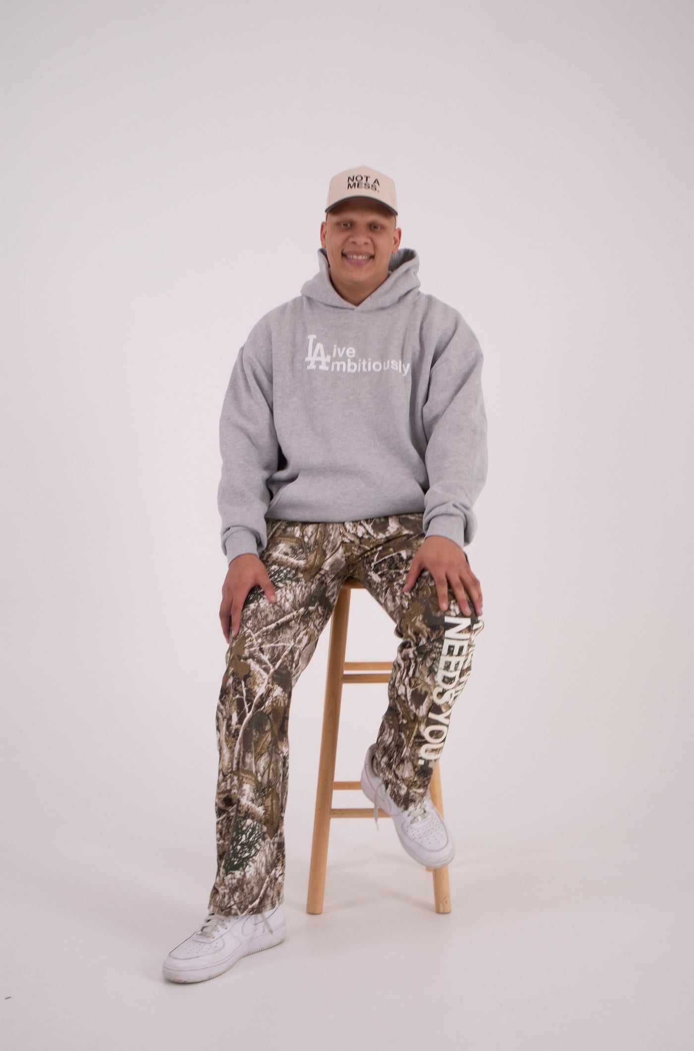 The World Needs You Camo Cargos