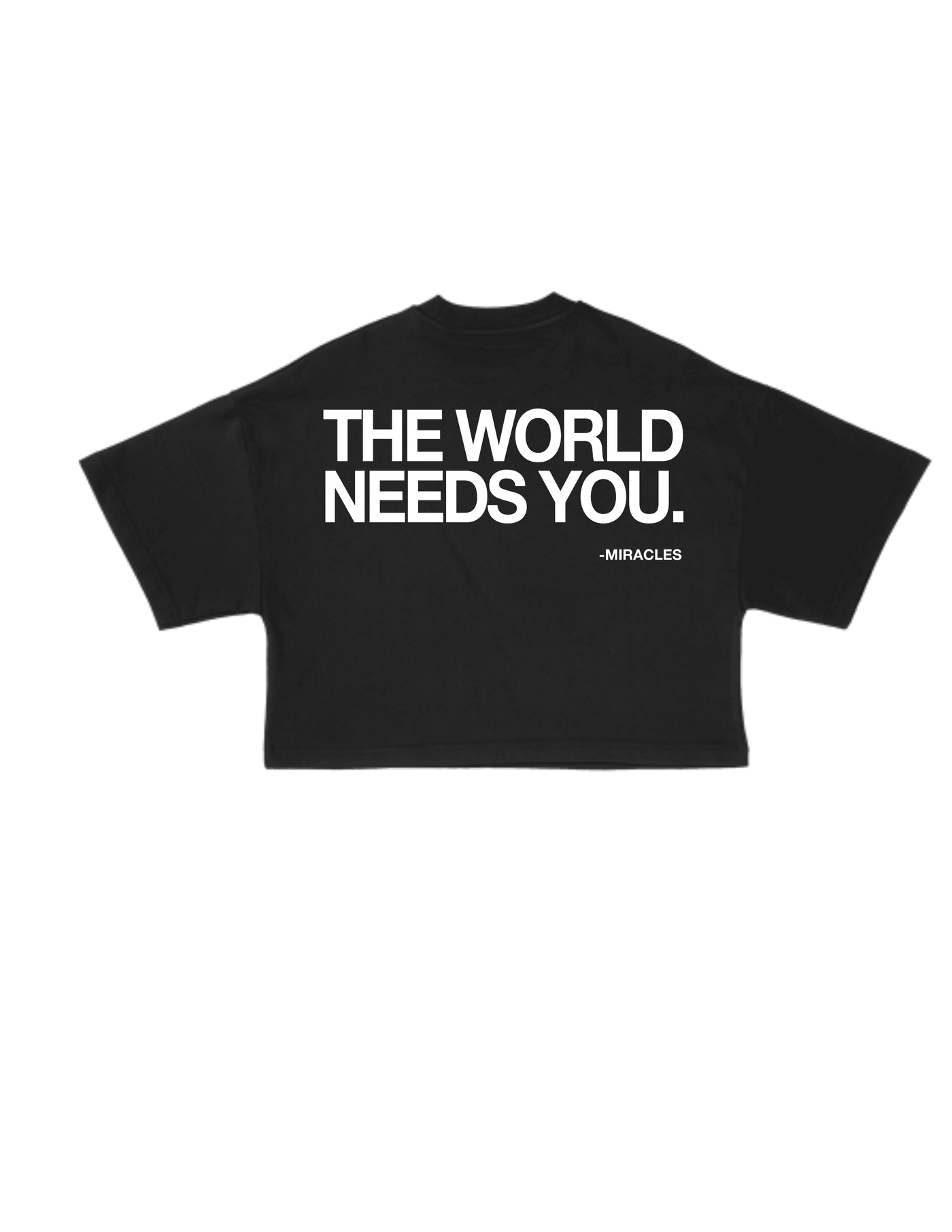 The World Needs You Boxy Tee