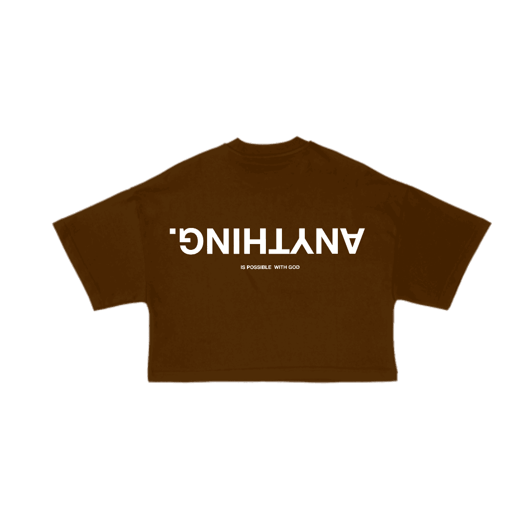 Anything Cropped Tshirt