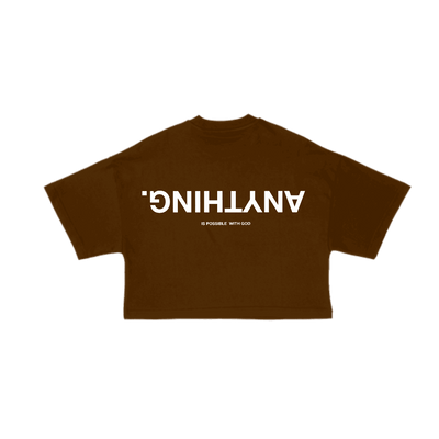 Anything Cropped Tshirt