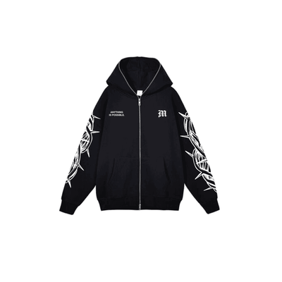 Thorn Zip Up Hoodie