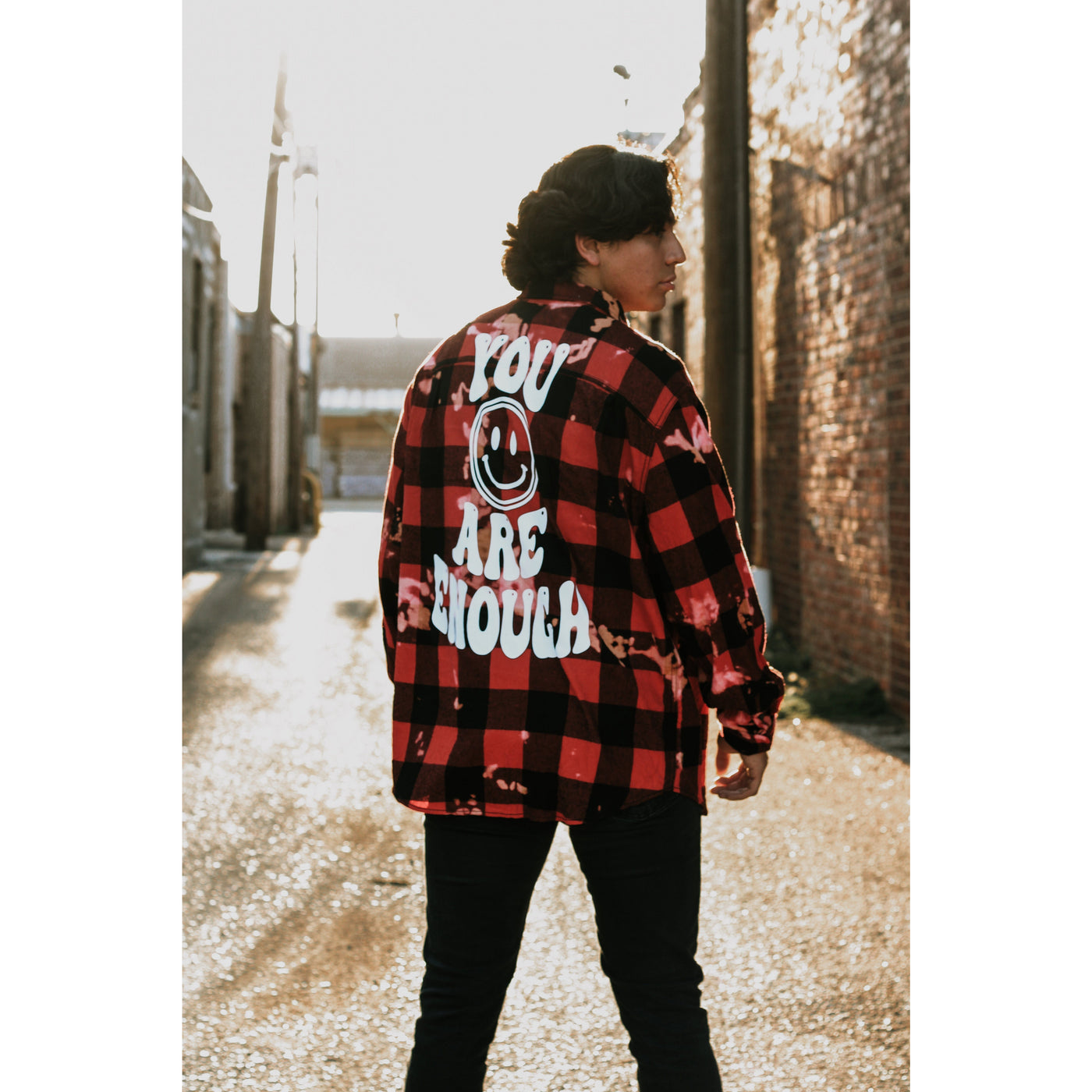 "You Are Enough" Miracles Flannel