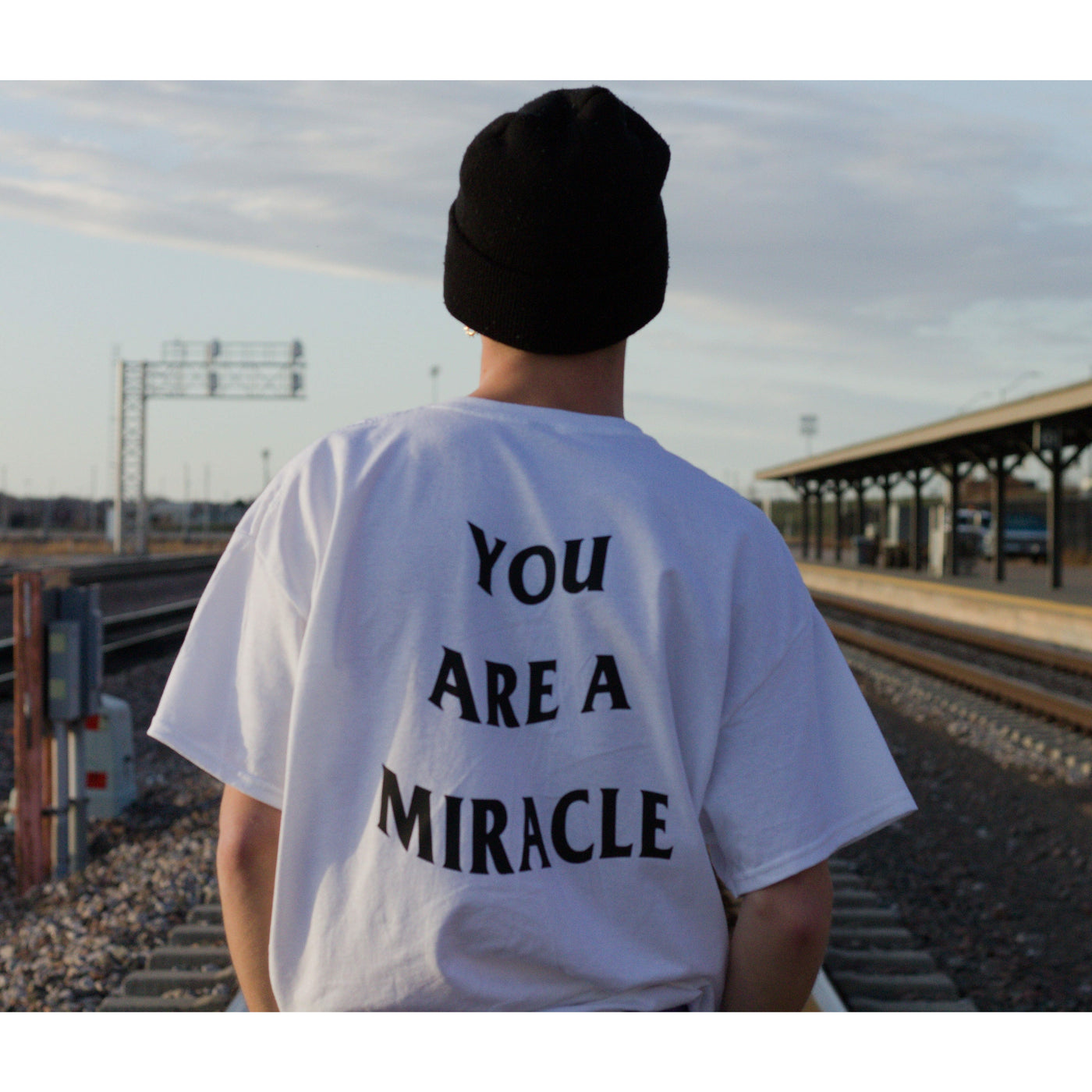 White "You are a miracle" Shirt