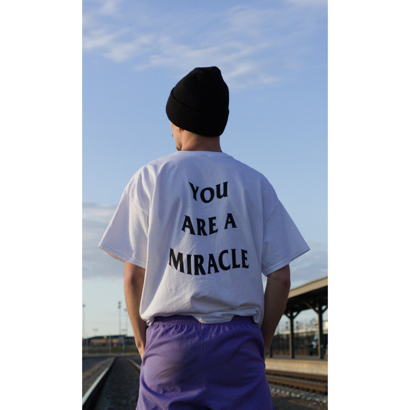 White "You are a miracle" Shirt