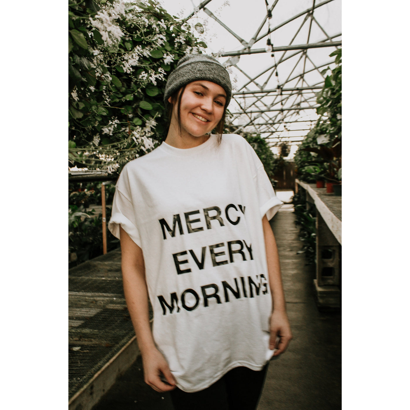 "Mercy Every Morning" T-Shirt (Front)