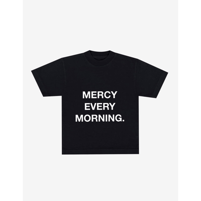 "Mercy Every Morning" T-Shirt (Front)